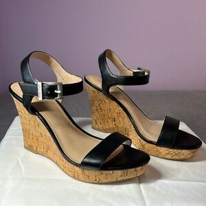 Charles by Charkes David cork wedge. Worn 3-4x. EUC.